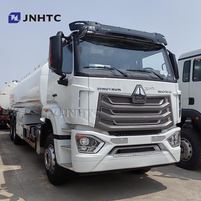 হাও এনএক্স তেল ট্যাঙ্কার ট্রাক 6X4 380HP 30000 লিটার জ্বলনযোগ্য তরল পরিবহন ট্রাক