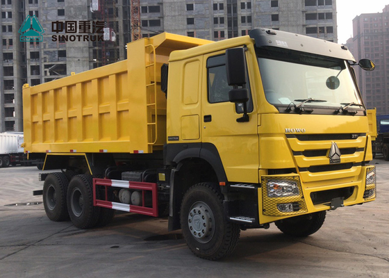 হলুদ 50t লোড 75 কিলোমিটার / এইচ ভারী দায়িত্ব ডাম্প ট্রাক