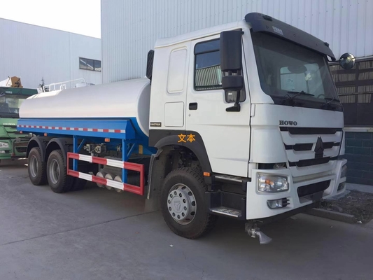 6 এক্স 4 20000L 371hp জলের ট্যাঙ্ক ট্রাক স্প্রে সিস্টেম সহ সিনোট্রুক হাও 7