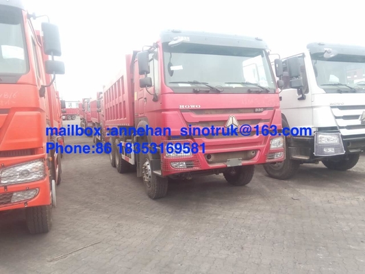 40T লোড ক্যাপাসিটি 10 ​​চাকার জন্য ইথিওপিয়া 336hp 6x4 18m3 সিনোট্রুক ডাম্প ট্রাক