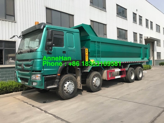 12 চাকা 25cbm 30cbm 8x4 ভারী দায়িত্ব ডাম্প ট্রাক