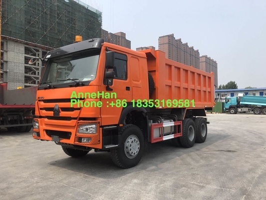 কমলা 6x4 371hp 20M3 10 টায়ার সহ ভারী দায়িত্ব ডাম্প ট্রাক